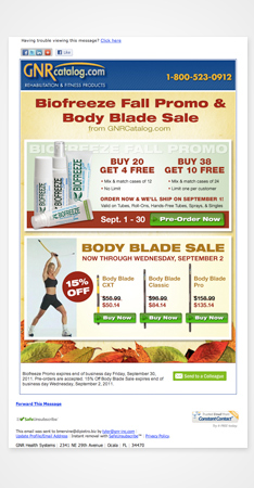 Promotion - GNRCatalog.com